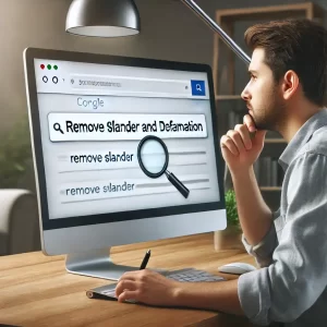 eliminar calumnia difamacion busqueda internet