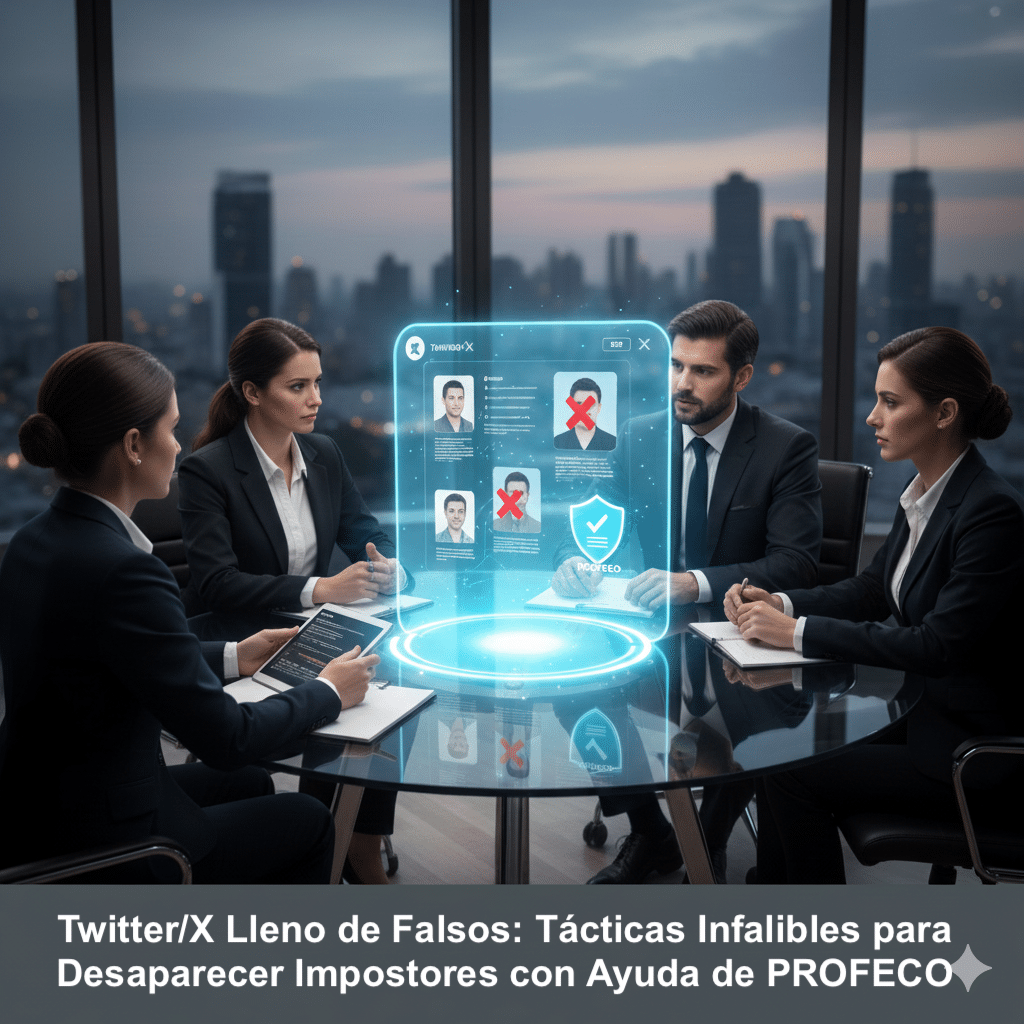 Twitter X Lleno de Falsos