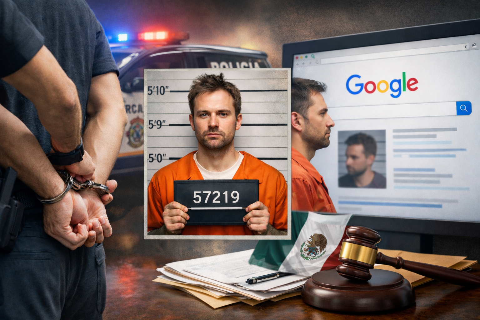 7 formas legales de eliminar fotos de arresto y fichas policiales de Google