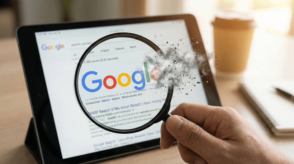 Borrar información de Google