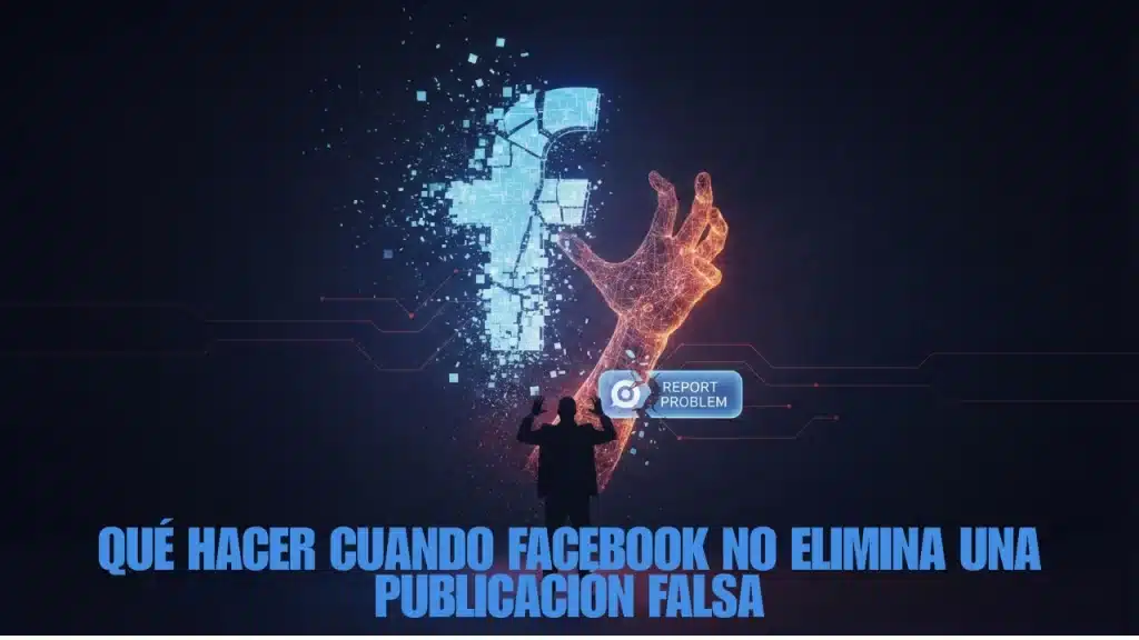 Publicaciones de Facebook falsas