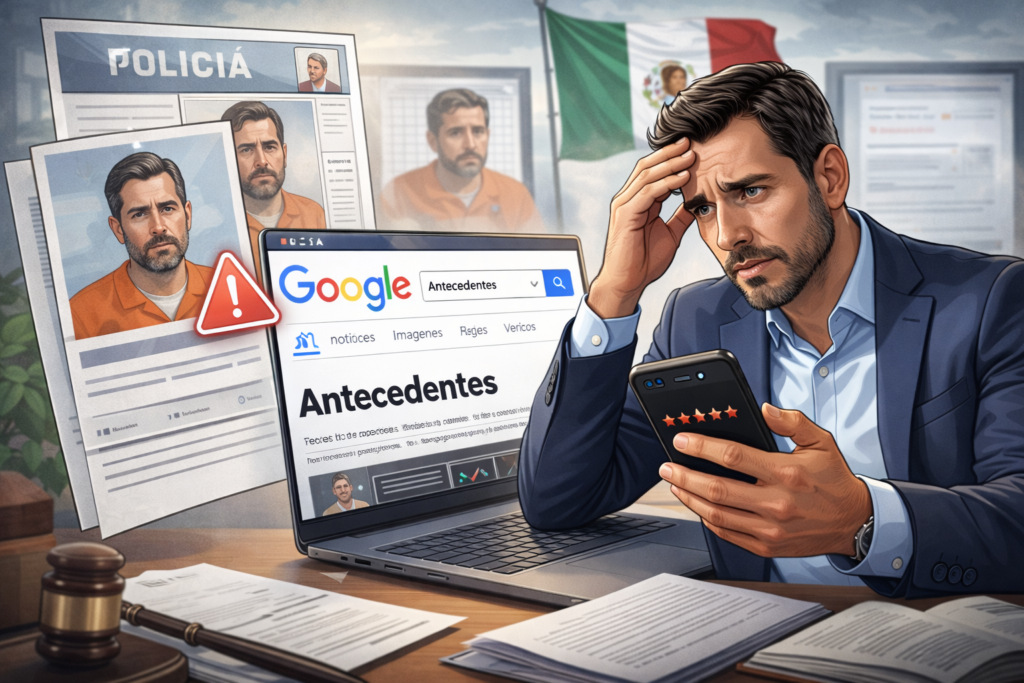 antecedentes en linea