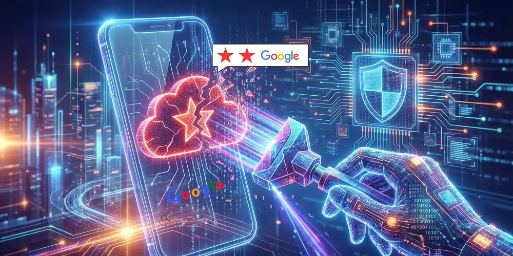 reseña falsa en Google