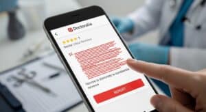 Eliminar reseñas falsas de Doctoralia