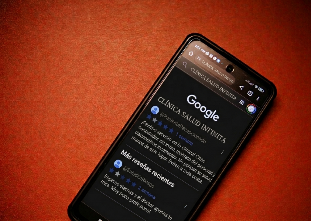 Información negativa en Google y reputación empresarial