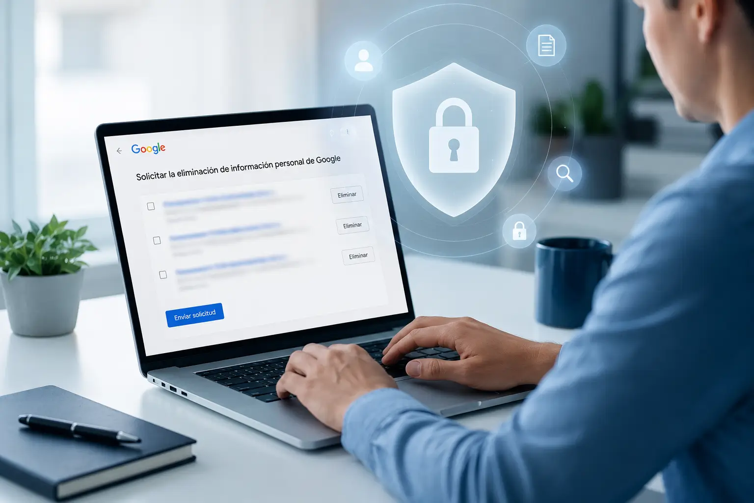 Cómo eliminar tu CURP de Google y proteger tu información personal