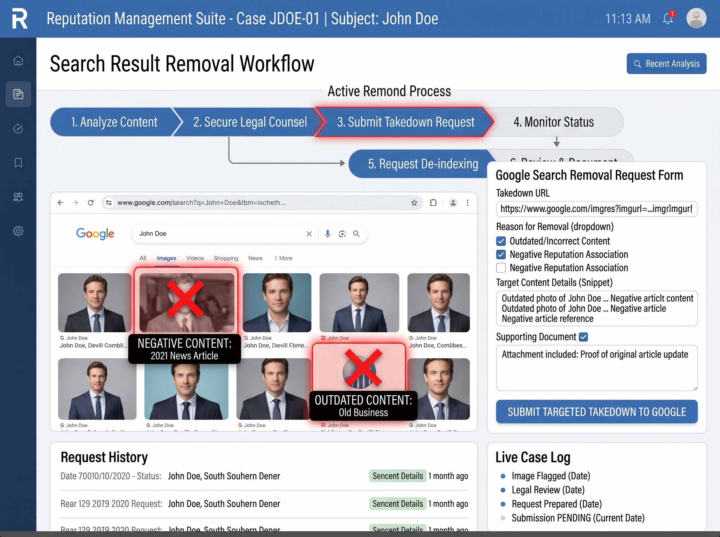 Eliminar Resultados de Google