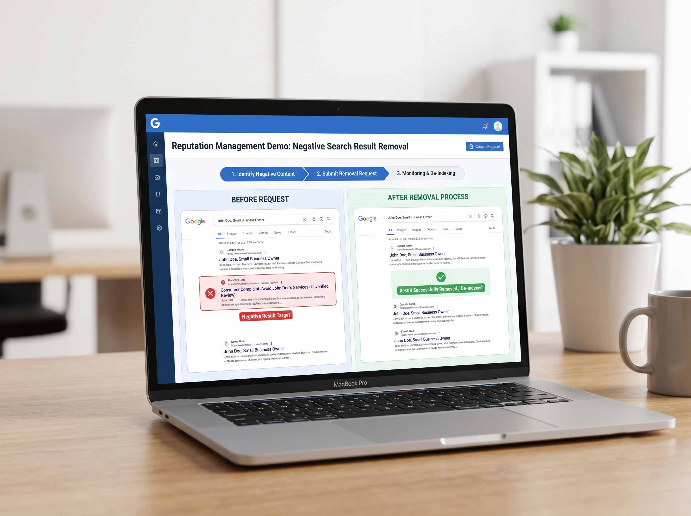 Eliminar Resultados de Google