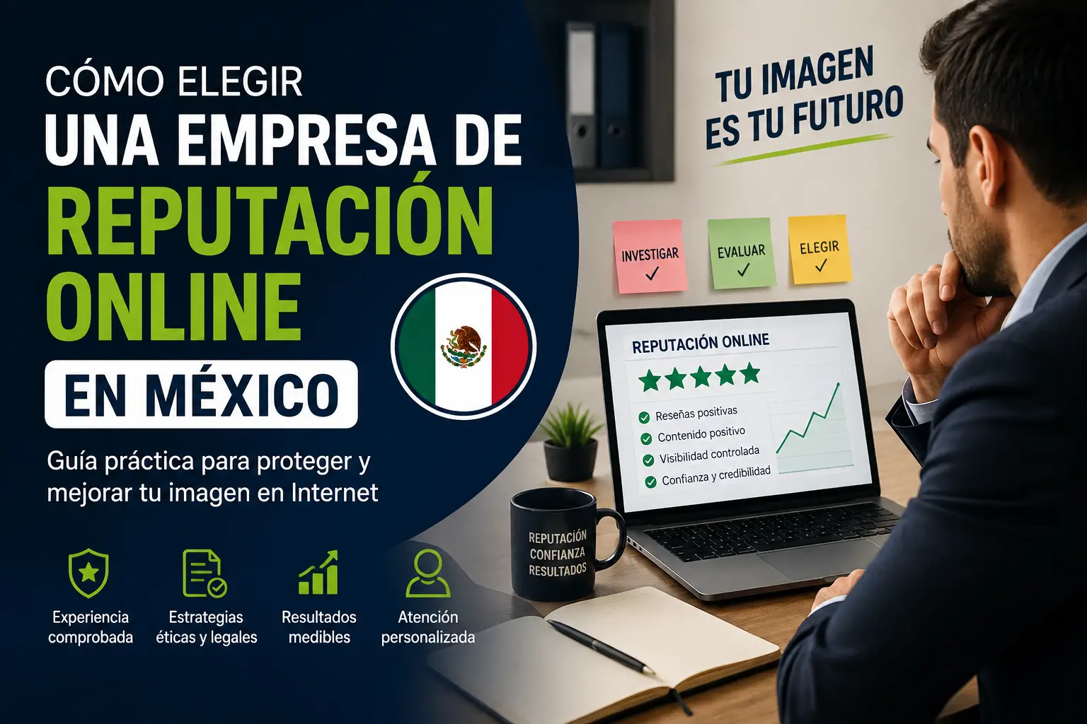 Cómo elegir una empresa de reputación online en México