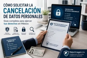 Cómo solicitar la cancelación de datos personales