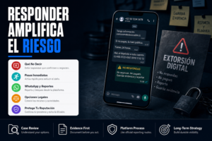 El efecto boomerang en WhatsApp: cuando contestar alimenta la extorsión
