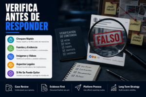 ¿Un WhatsApp viral decide tu comunicado? Verifica antes de responder