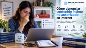 Cómo denunciar contenido íntimo no autorizado en internet