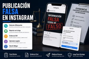 Anatomía de una denuncia efectiva en Instagram cuando te difaman
