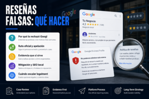 Cuando Google rechaza tu reporte: el costo oculto de una reseña falsa