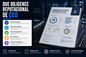 Anatomía del due diligence reputacional de un CEO antes de levantar capital