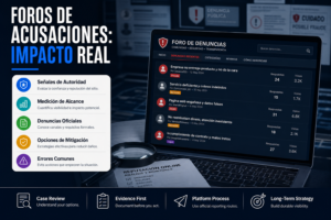 El efecto “foro de denuncias”: cuánto pesa realmente frente a Google y X