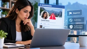Cómo denunciar un perfil falso en Facebook