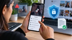 Cómo denunciar un video de TikTok