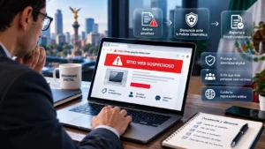 Cómo denunciar una página web en México