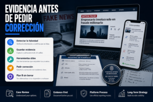 El efecto captura de pantalla: cuando una nota editada sigue dañando en Google y X