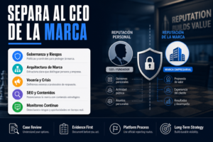 Cuando el CEO aparece antes que tu marca en Google